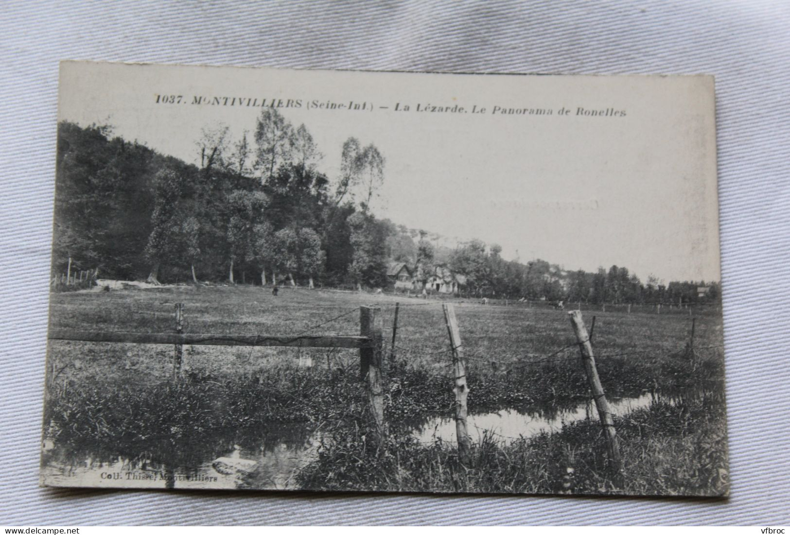 Montivilliers, la Lézarde, le panorama de Ronelles, Seine Maritime 76