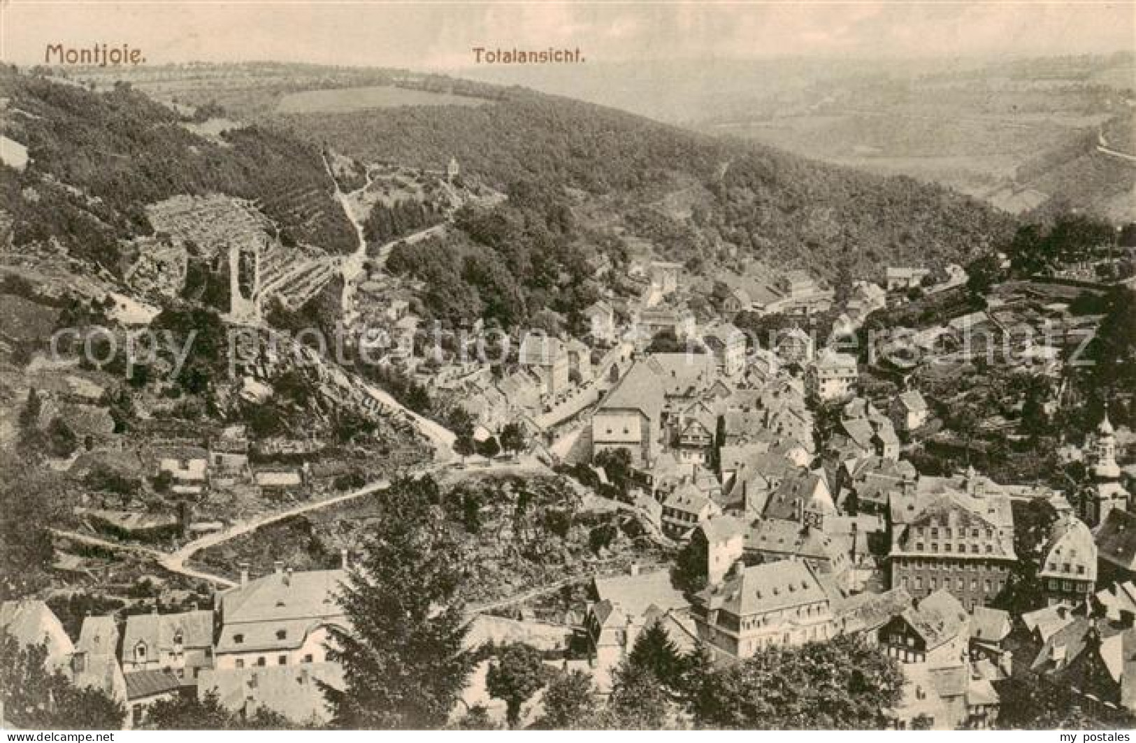 Montjoie Monschau Panorama