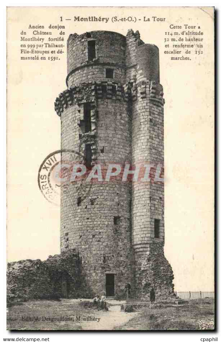 Montlhery CPA La tour