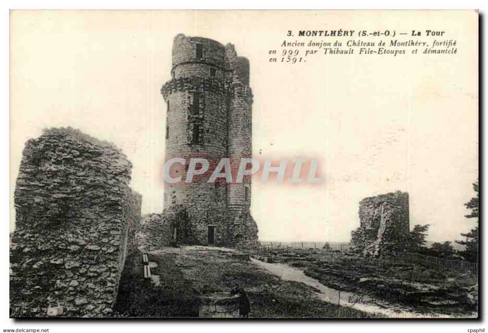 Montlhery - la Tour - CPA