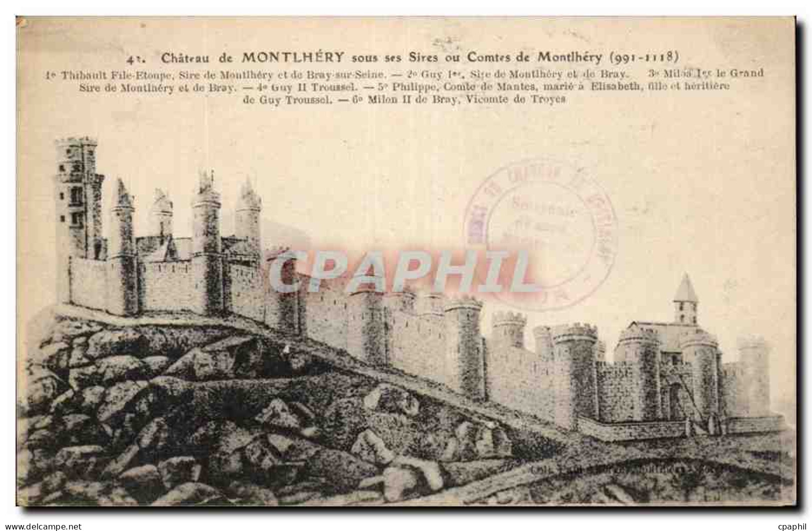 Montlhery - Le Chateau - CPA