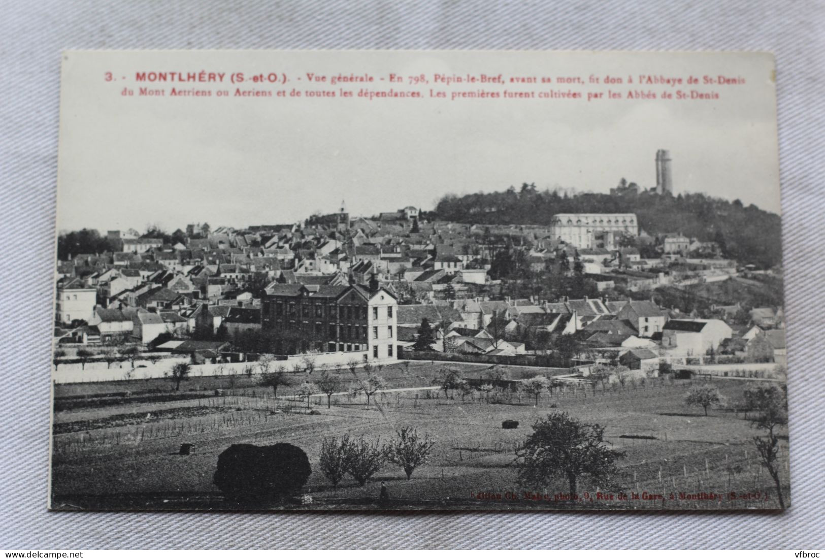 Montlhéry, vue générale, Essonne 91