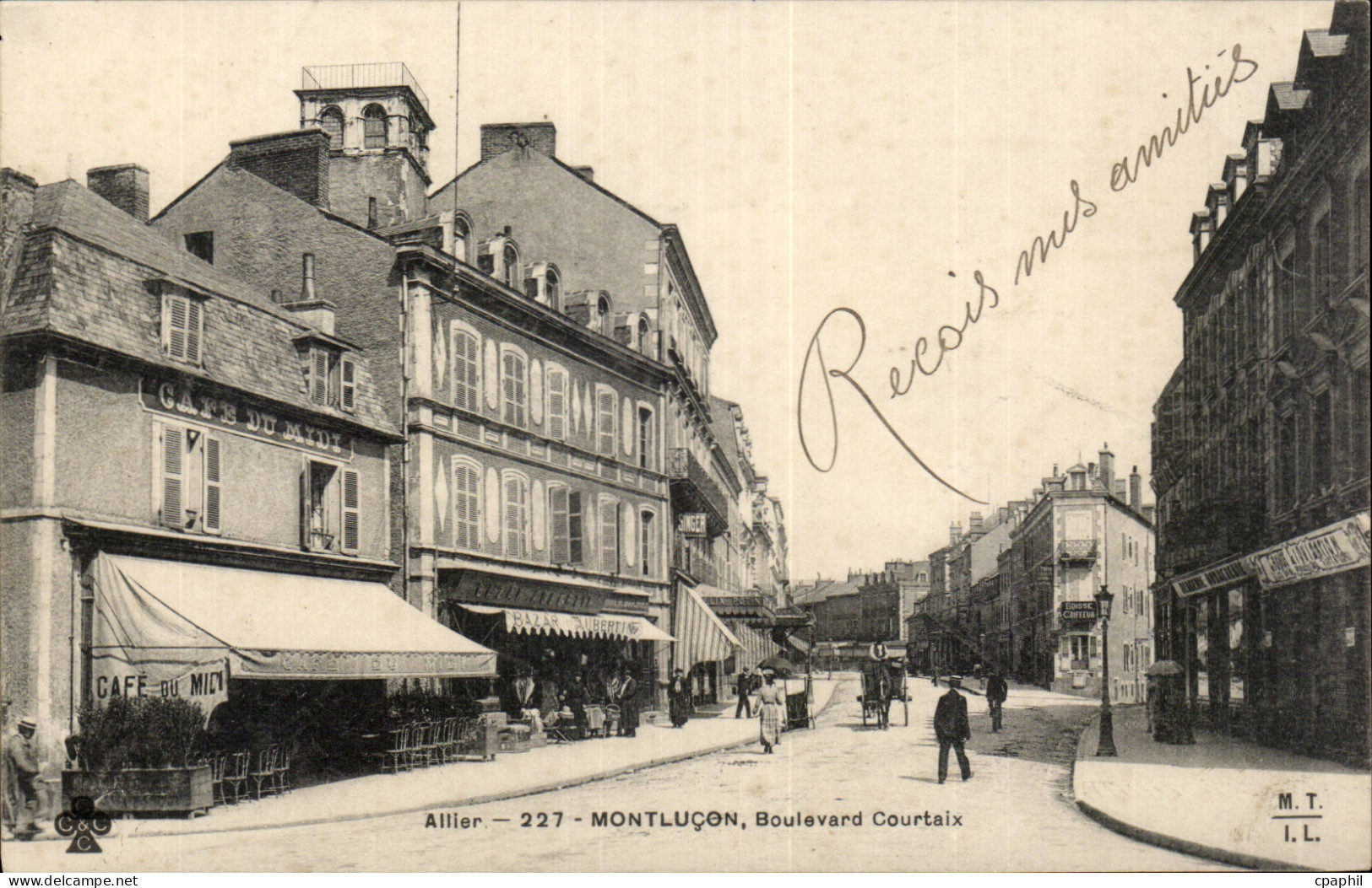 Montlucon - Boulevard Courtaix - CPA