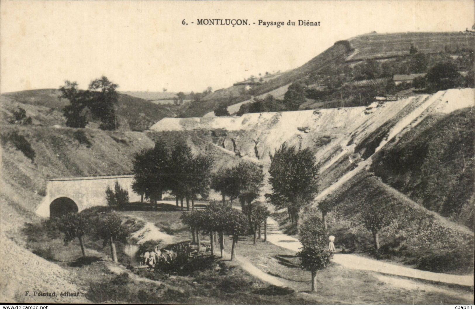 Montlucon CPA Paysage du Dienat