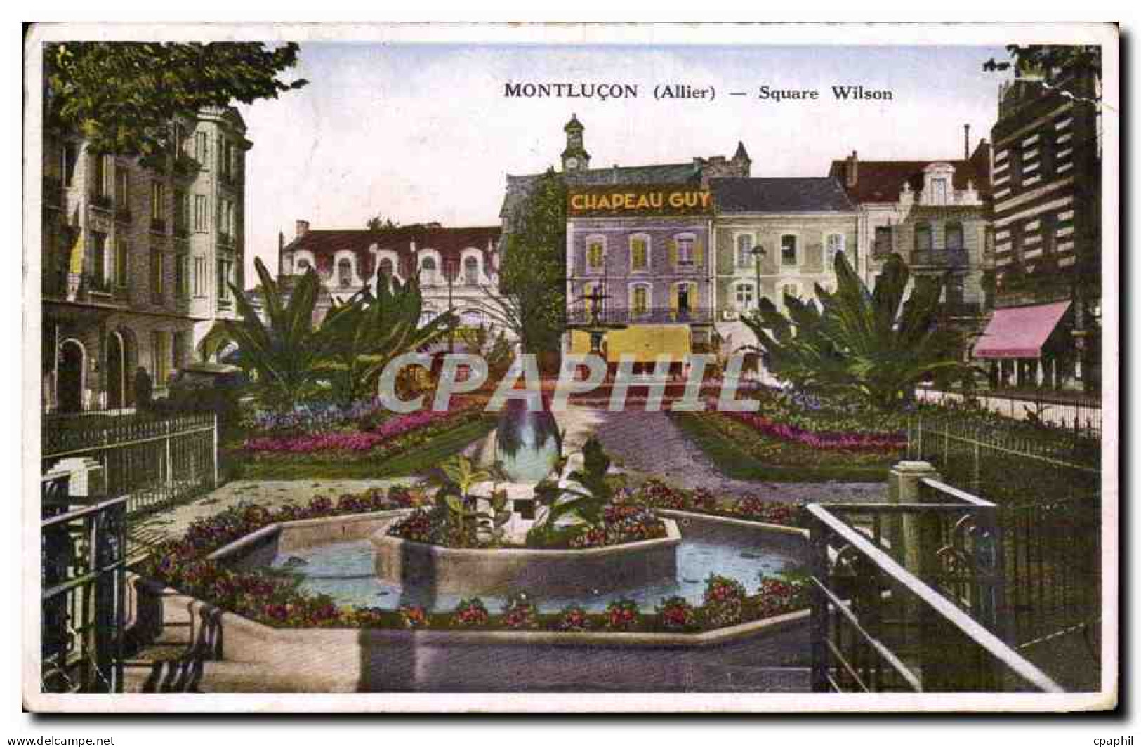 Montlucon - Square Wilson - CPA