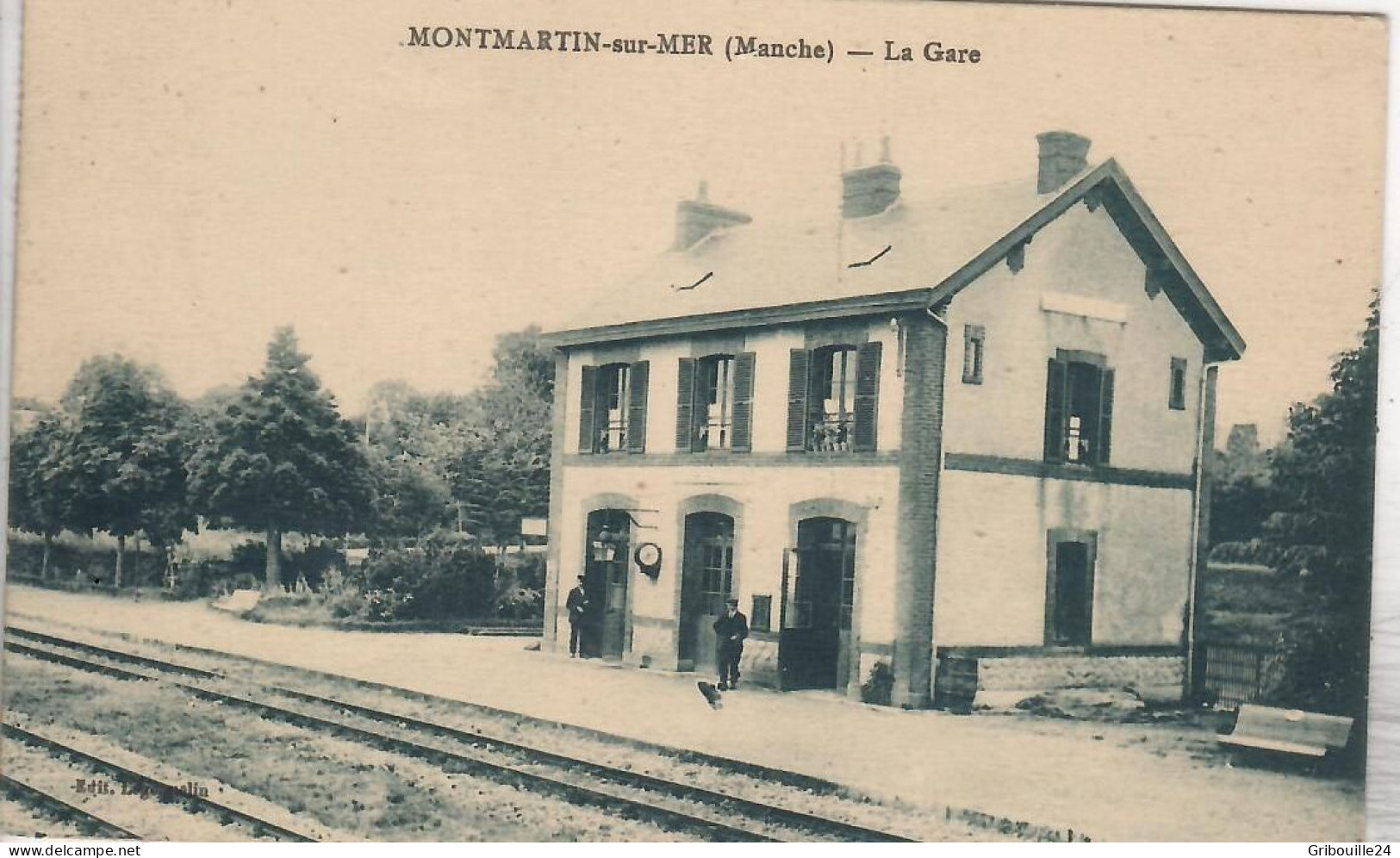 MONTMARTIN SUR MER    LA GARE