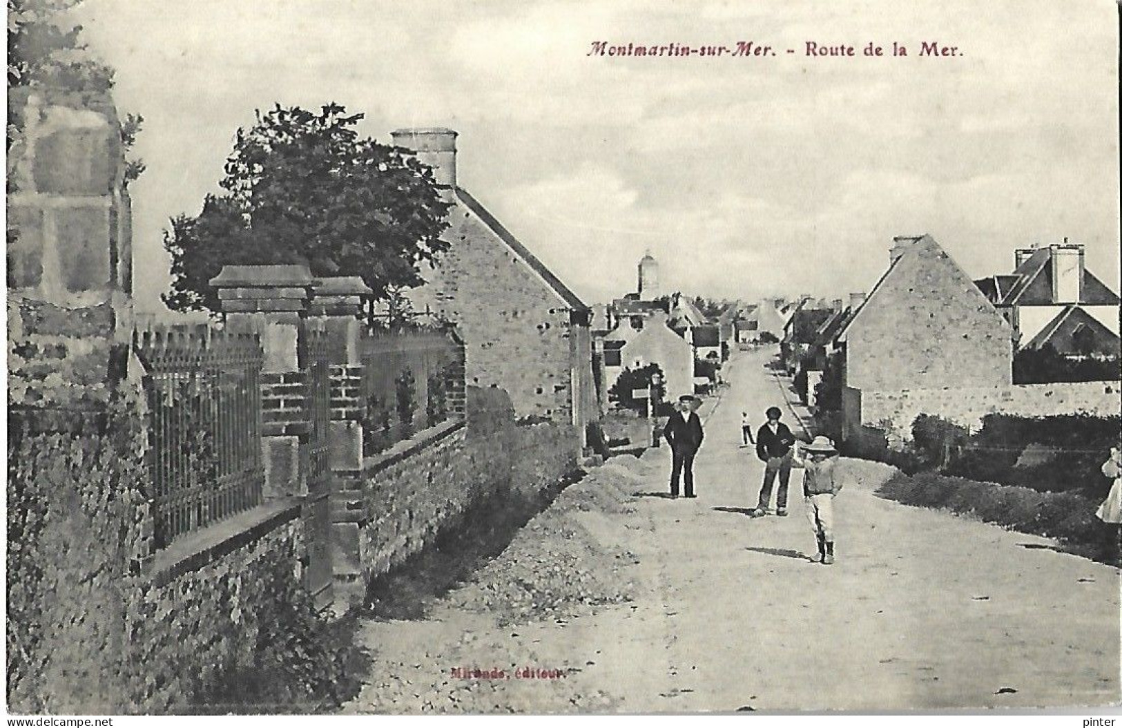 MONTMARTIN SUR MER - Route de la Mer