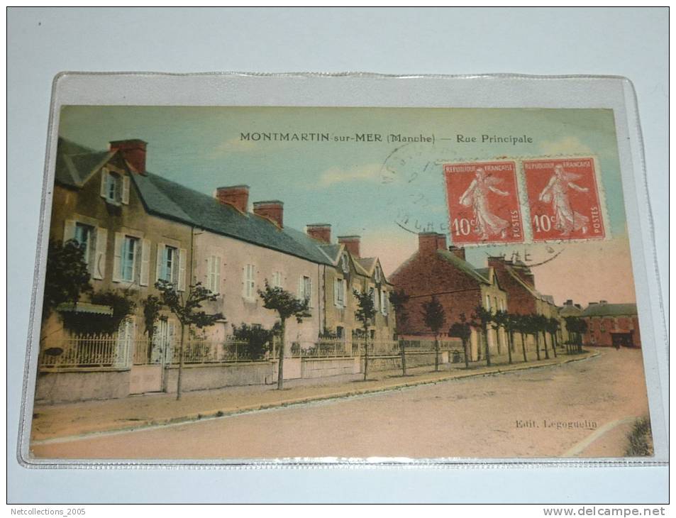 MONTMARTIN-SUR-MER - RUE PRINCIPALE - 50 MANCHE