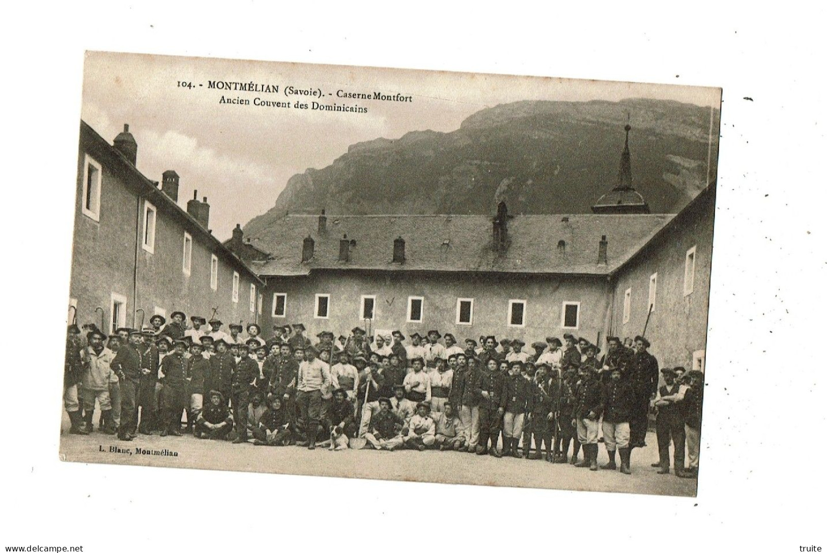 MONTMELIAN CASERNE MONTFORT ANCIEN COUVENT DES DOMINICAINS