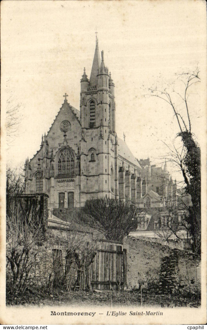 Montmorency CPA L'eglise Saint martin