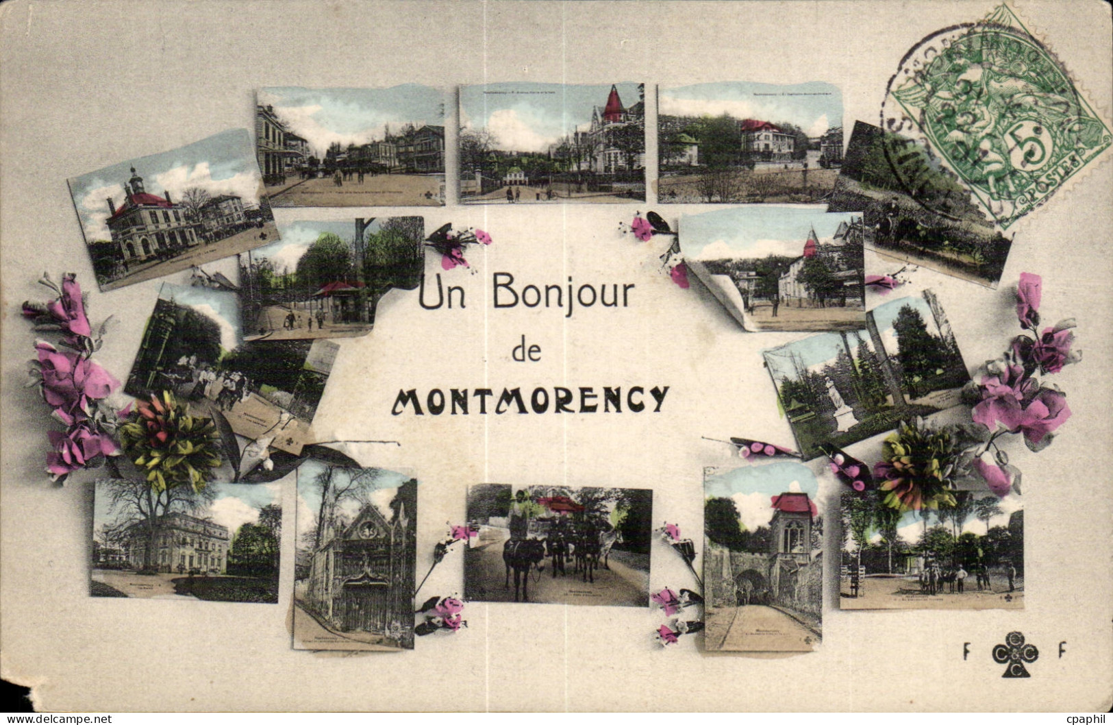 Montmorency CPA Un bonjour