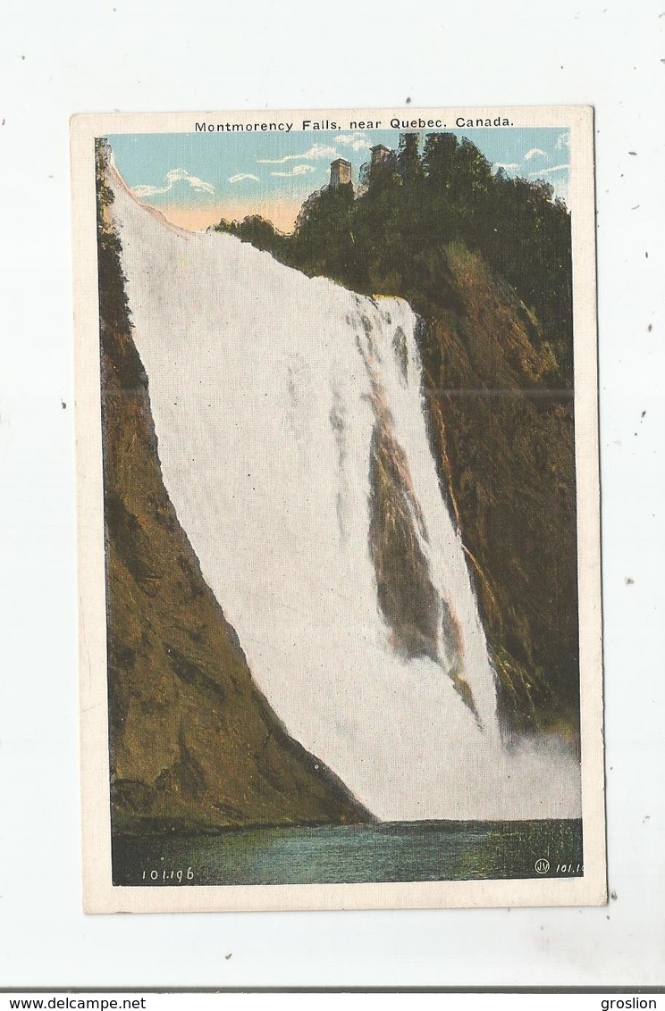 MONTMORENCY FALLS NEAR QUEBEC CANANDA 101.196