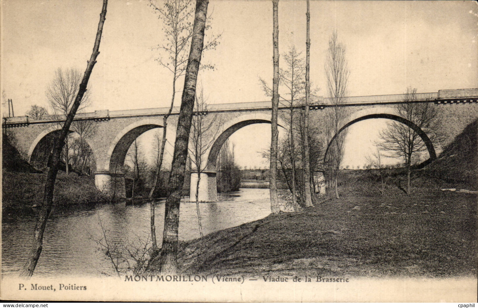 Montmorillon - Viaduc de la Brasserie - CPA