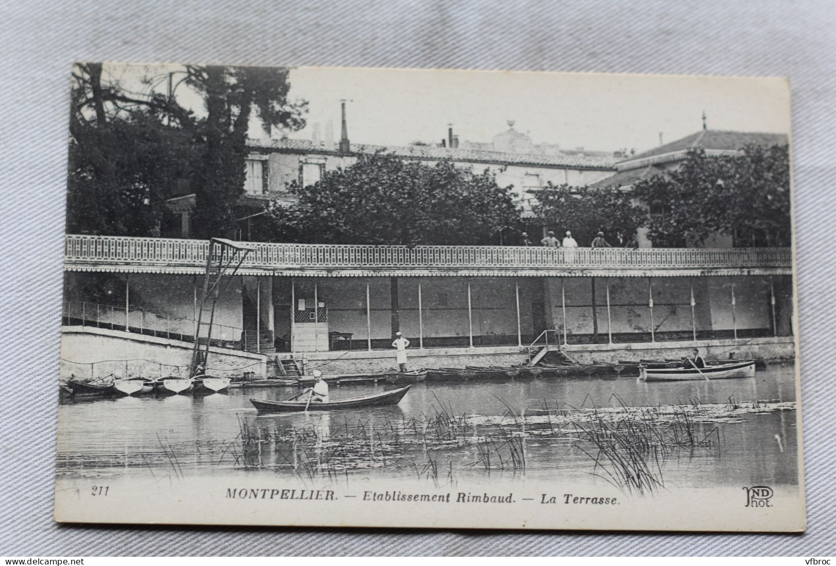 Montpellier, établissement Rimbaud, la terrasse, Hérault 34