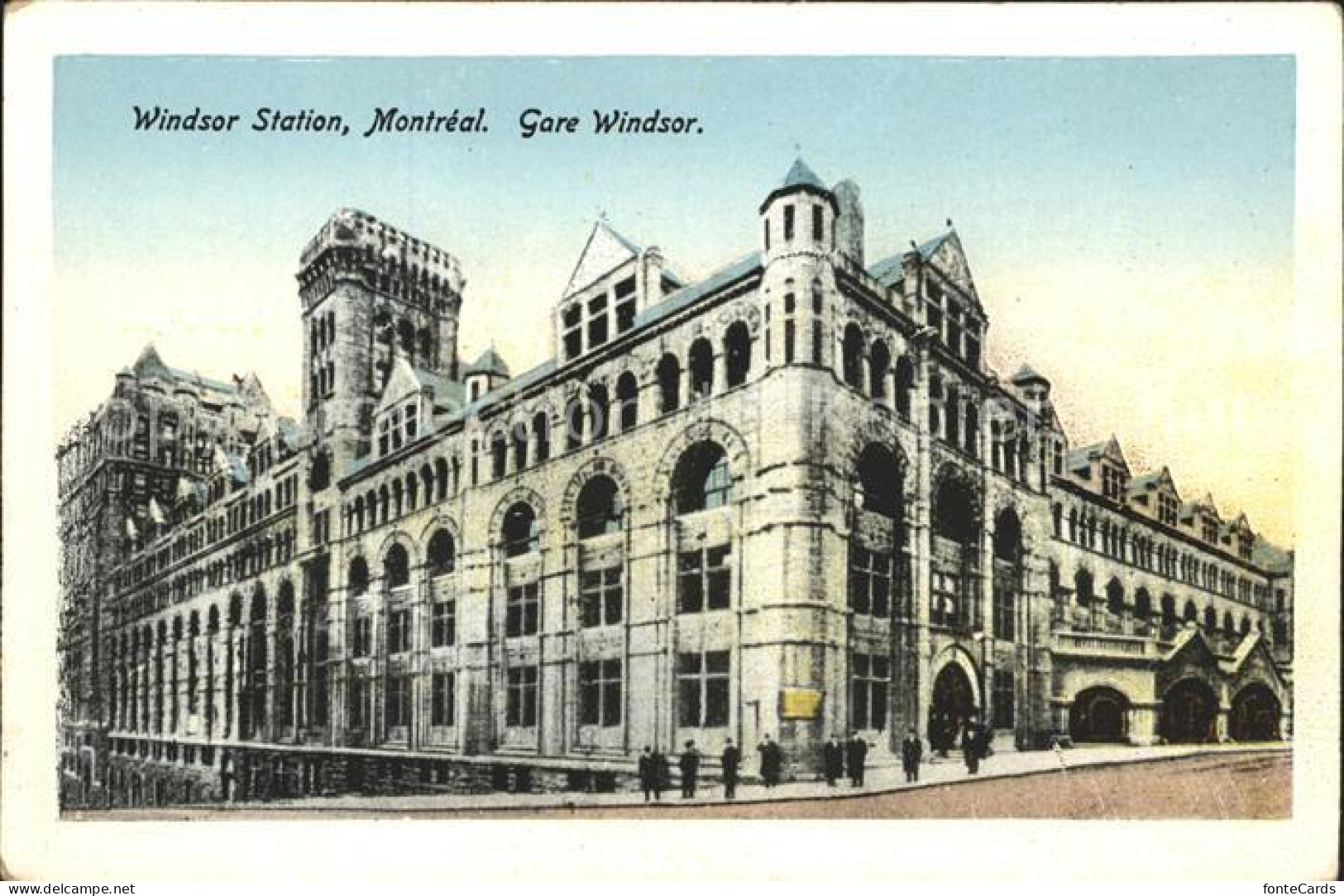 Montreal Quebec Windsor Station Gare Windsor