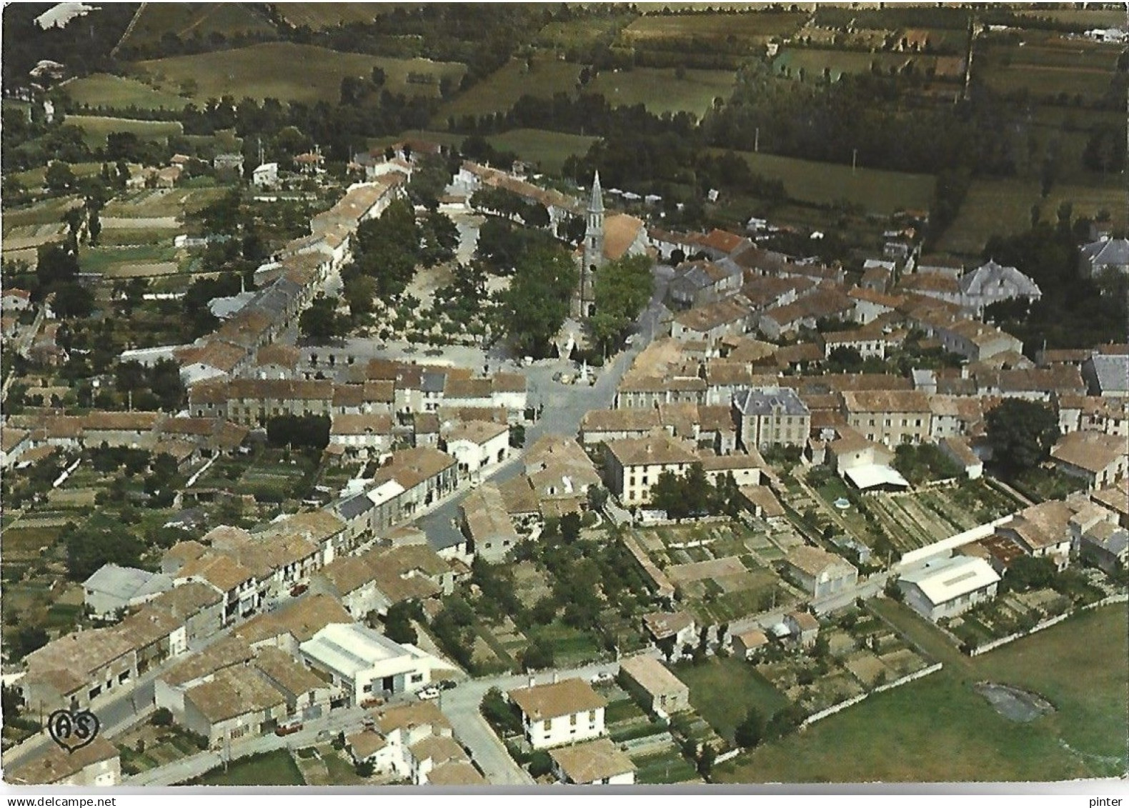 MONTREDON LABESSONNIE - Vue aérienne