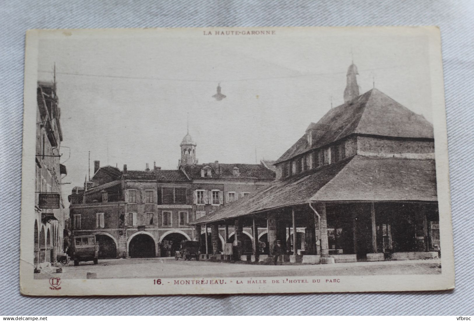 Montréjeau, la halle de l'hôtel du parc, Haute Garonne 31
