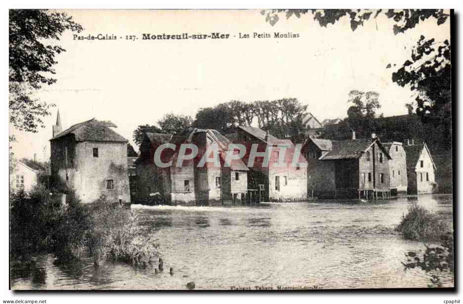 Montreuil sur Mer - Les Petits Moulins CPA