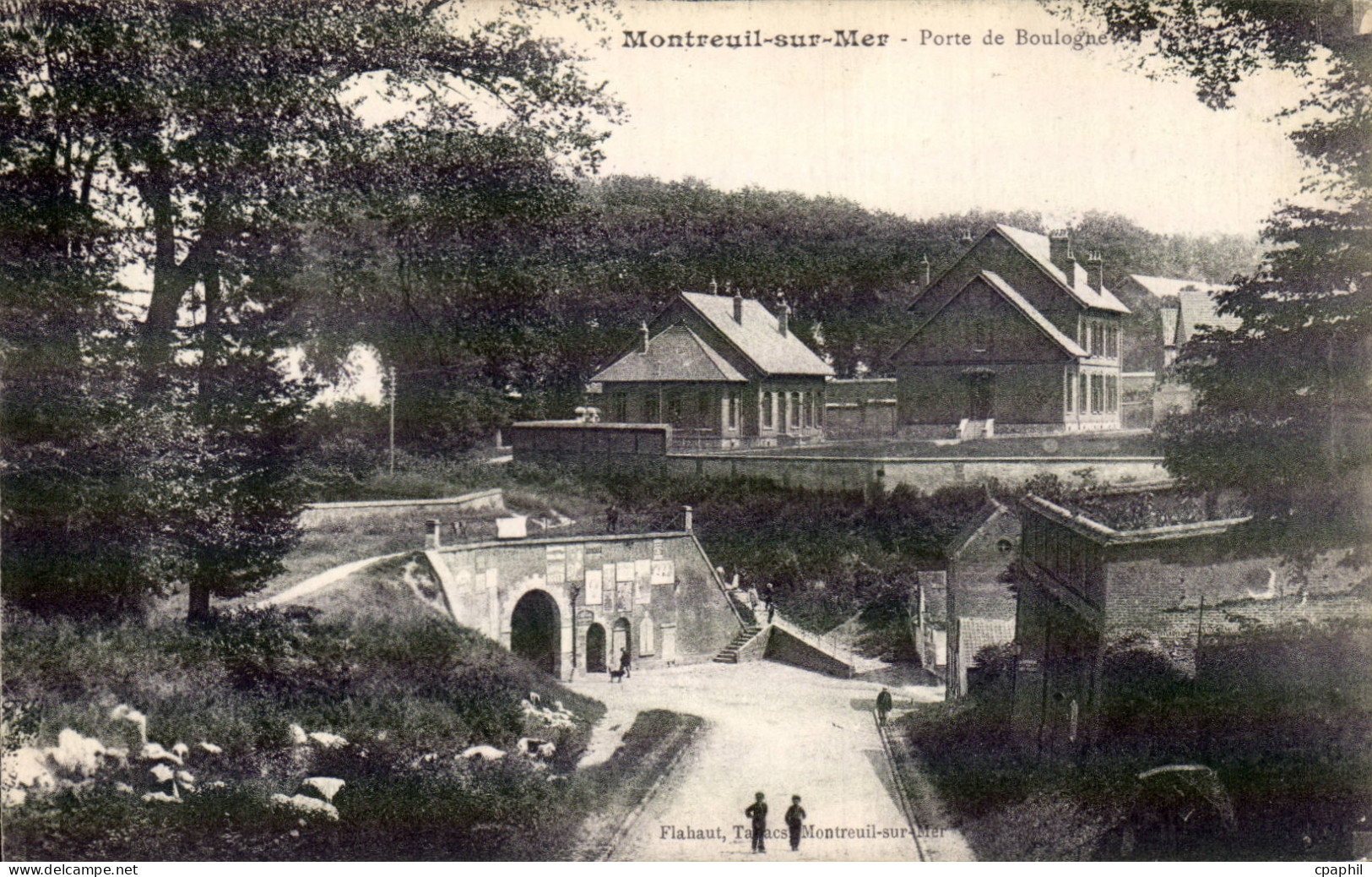 Montreuil sur Mer - Porte de Boulogne - CPA