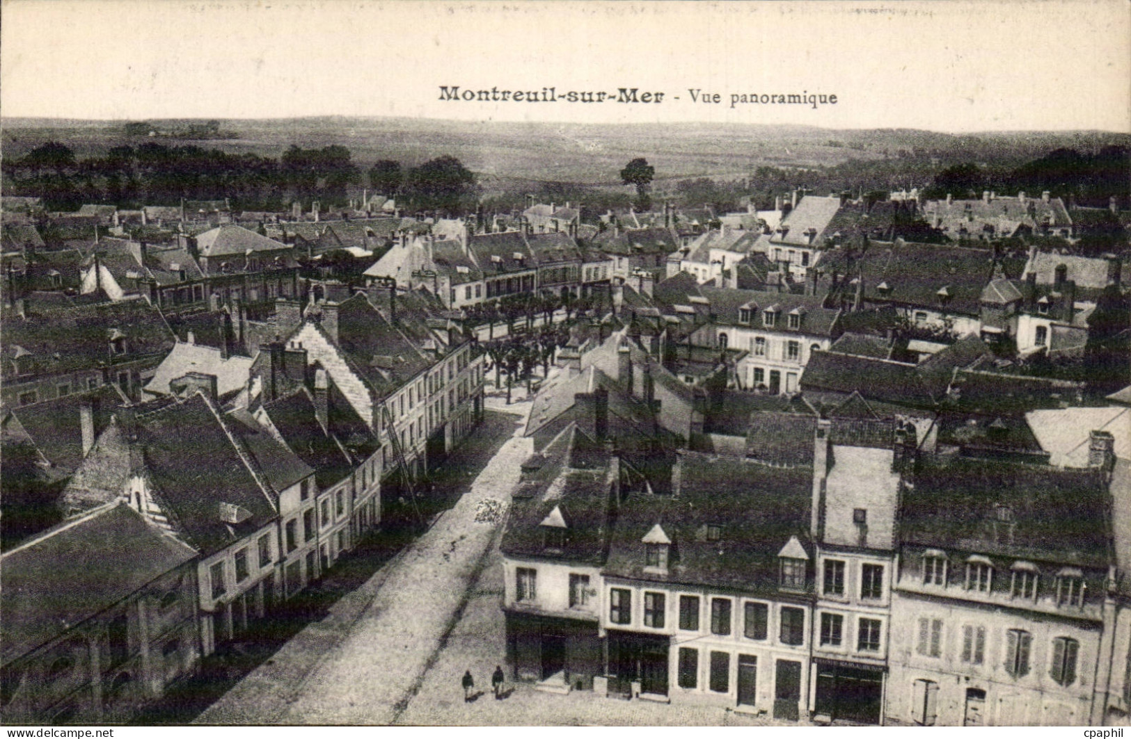Montreuil sur Mer - Vue Panoramique - CPA