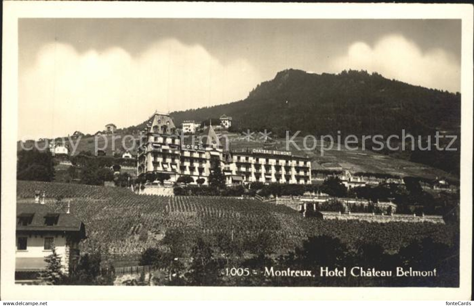Montreux VD Hotel Chateau Belmont