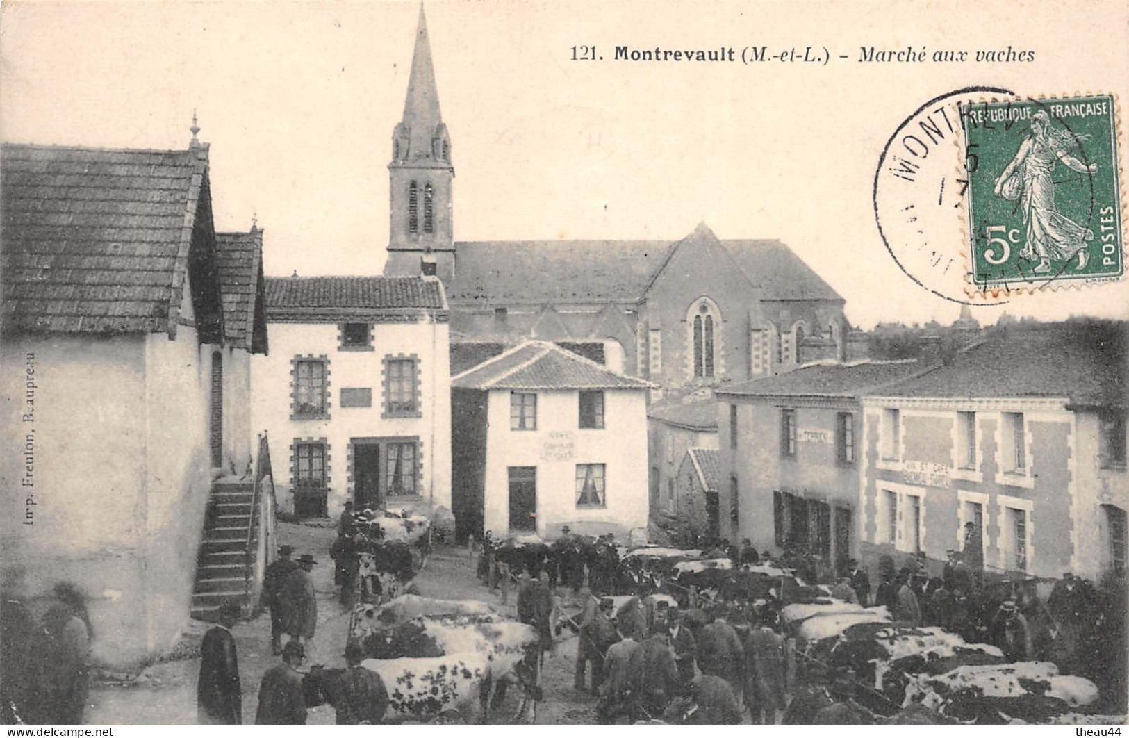 ¤¤  -    MONTREVAULT   -  Marché aux Vaches         -   ¤¤