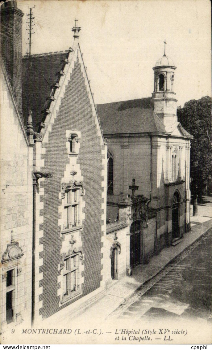 Montrichard CPA L'hopital et la chapelle