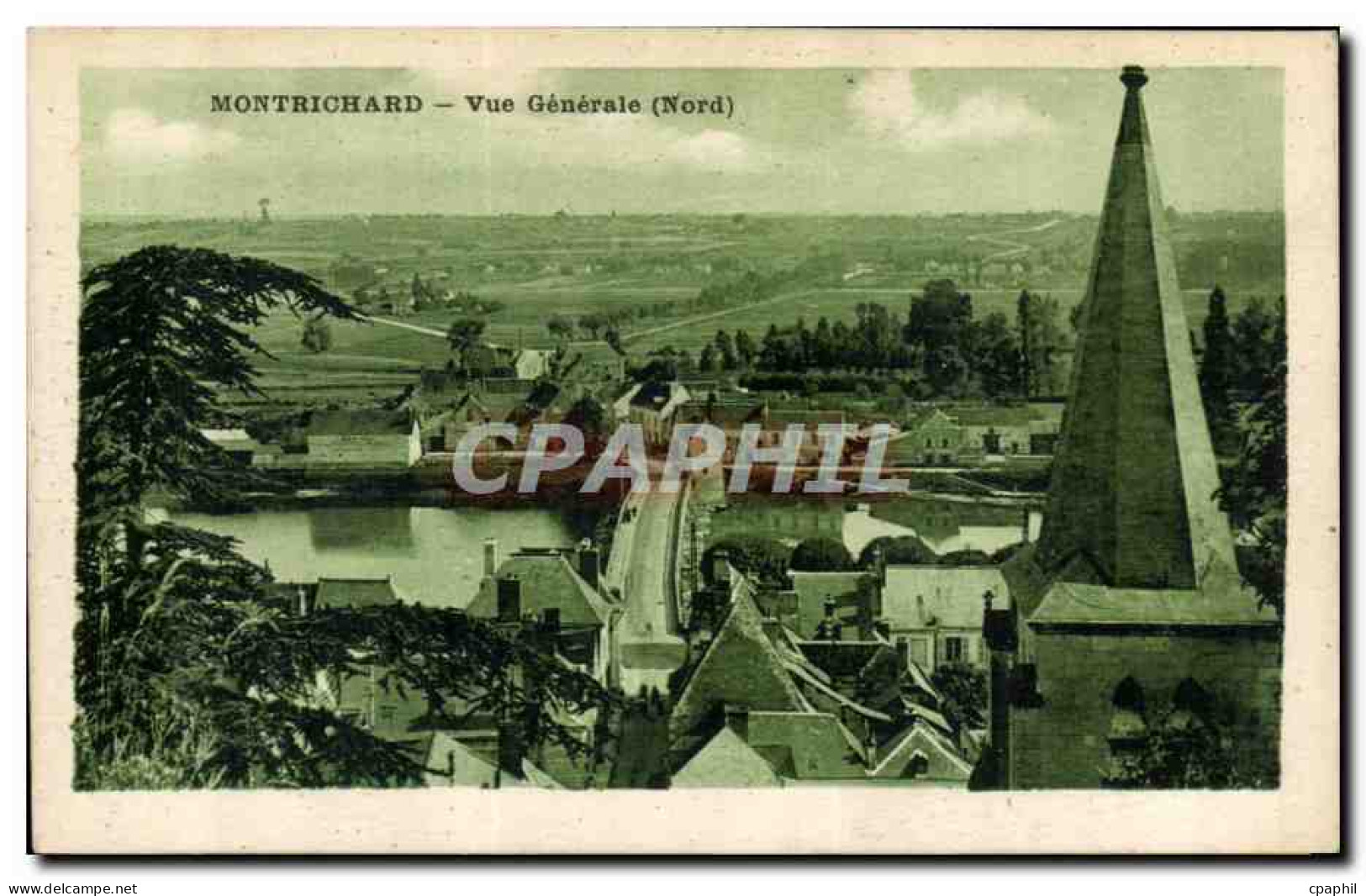 Montrichard CPA Vue generale