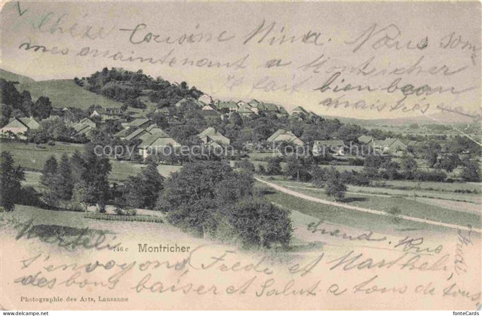 Montricher Cossonay VD Panorama