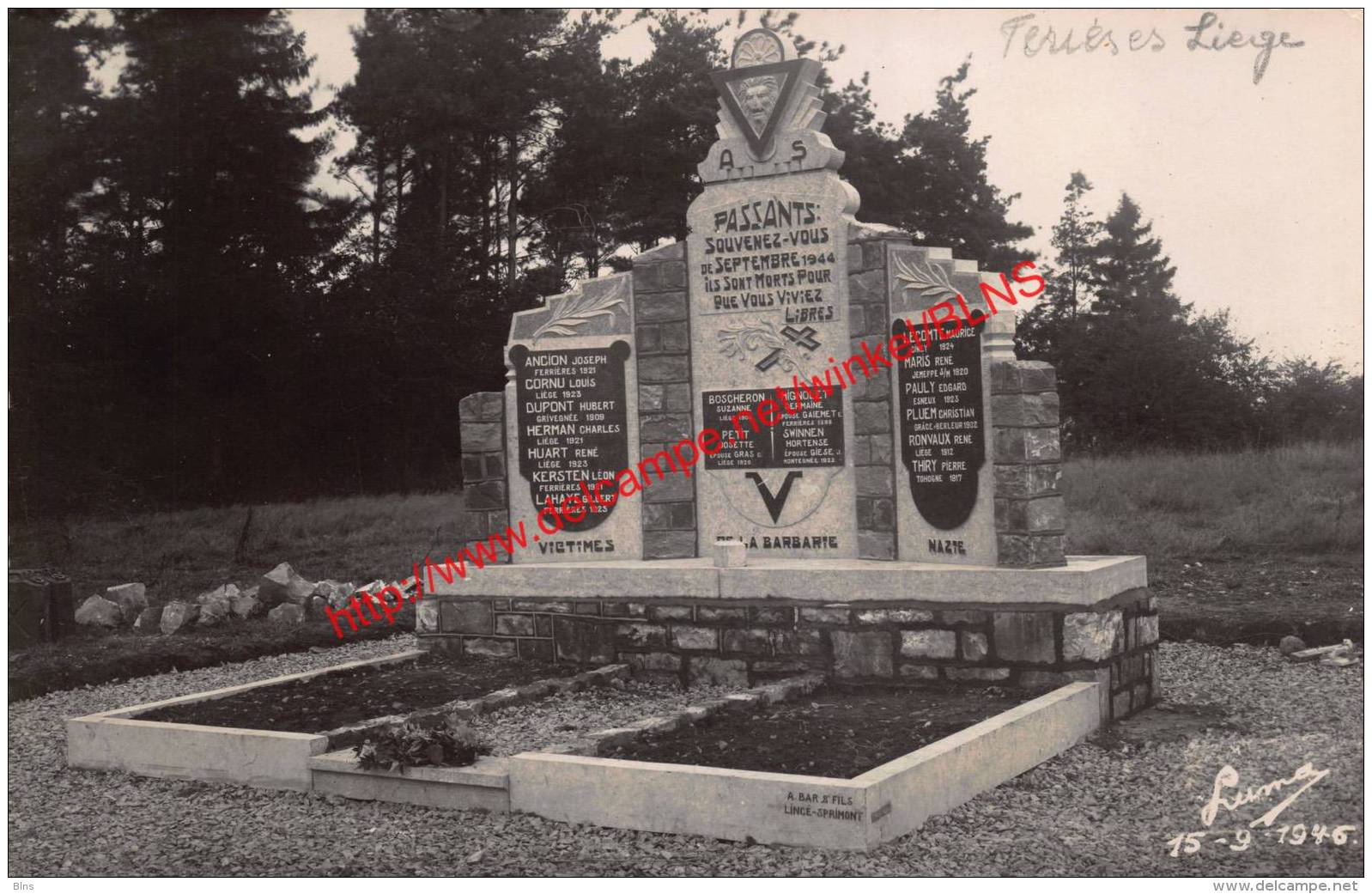 Monument - Ferrières