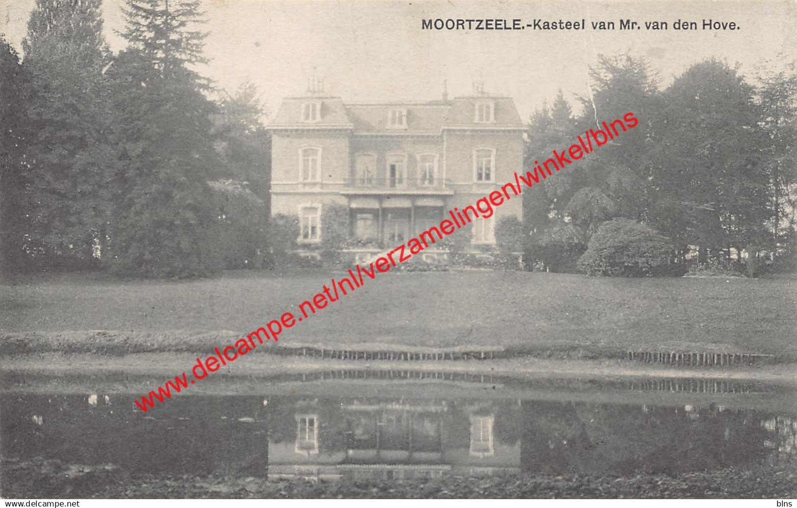 Moortzeele - Kasteel van Mr. Van den Hove - Oosterzele