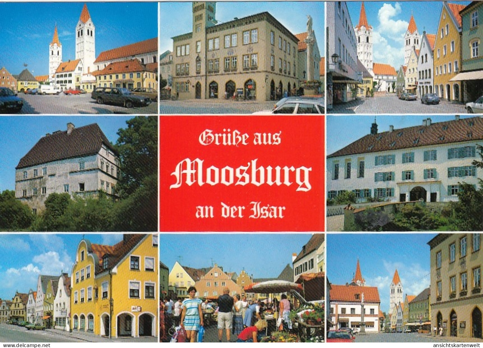Moosburg a.d.Isar, Mehrbildkarte ngl #G6733