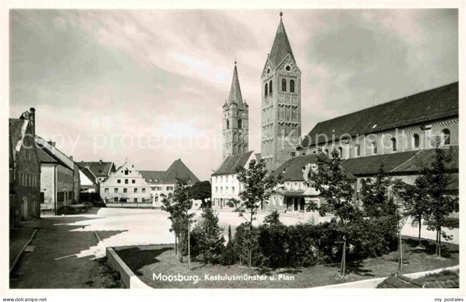 Moosburg Isar Kastulusmuenster Plan