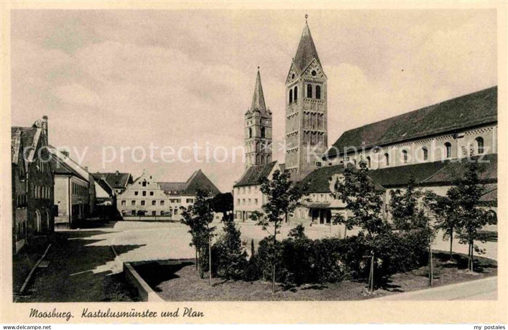 Moosburg Isar Kastulusmuenster Plan