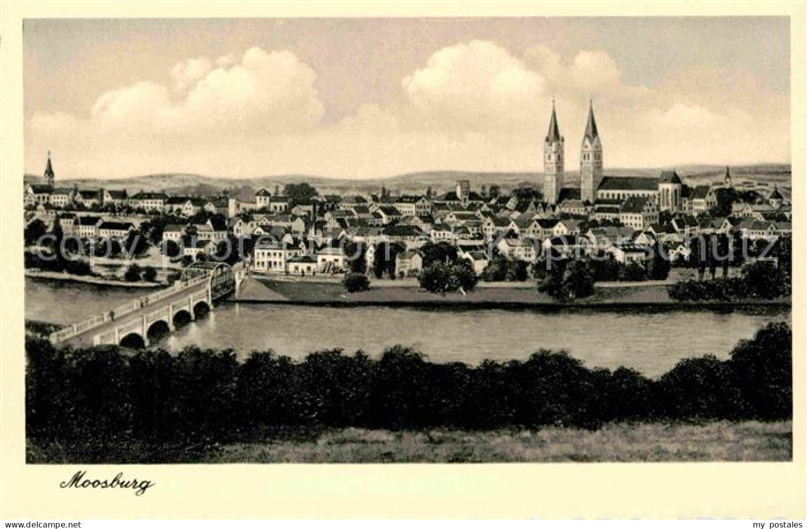 Moosburg Isar Panorama