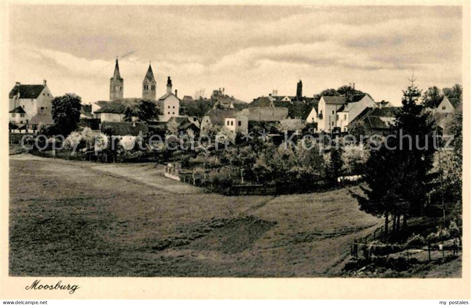 Moosburg Isar Panorama