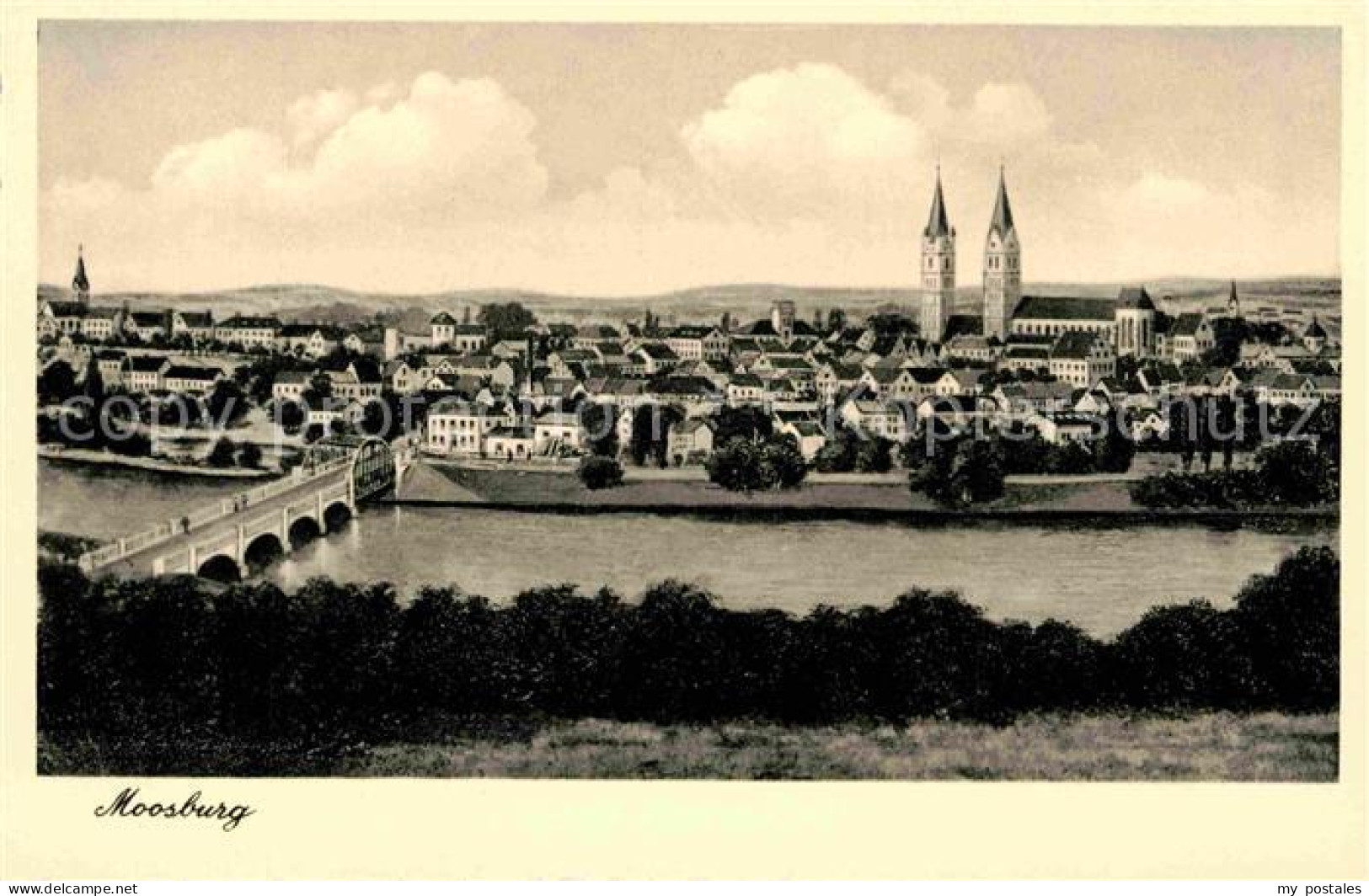 Moosburg Isar Panorama