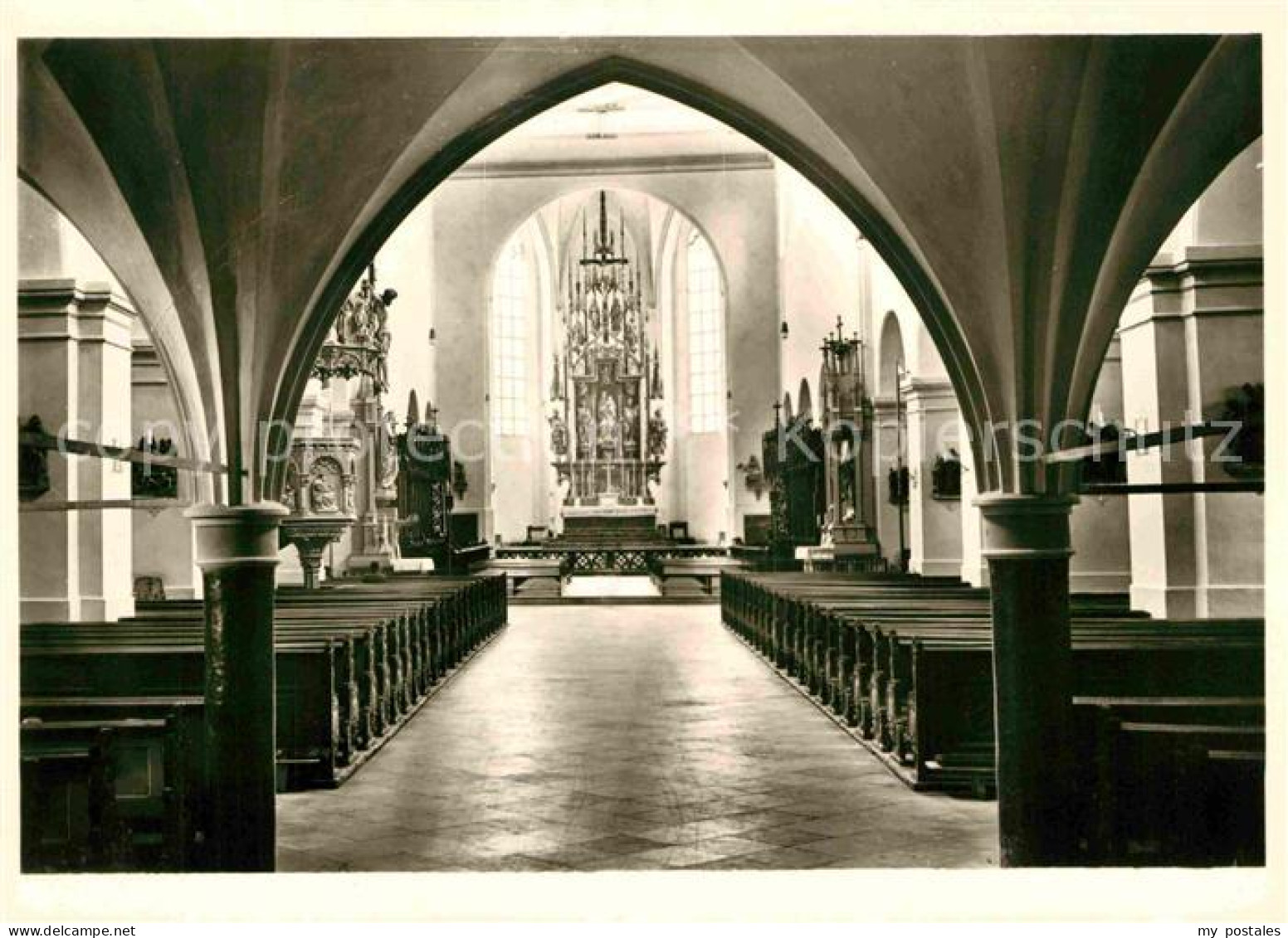 Moosburg Isar Pfarrkirche Altar