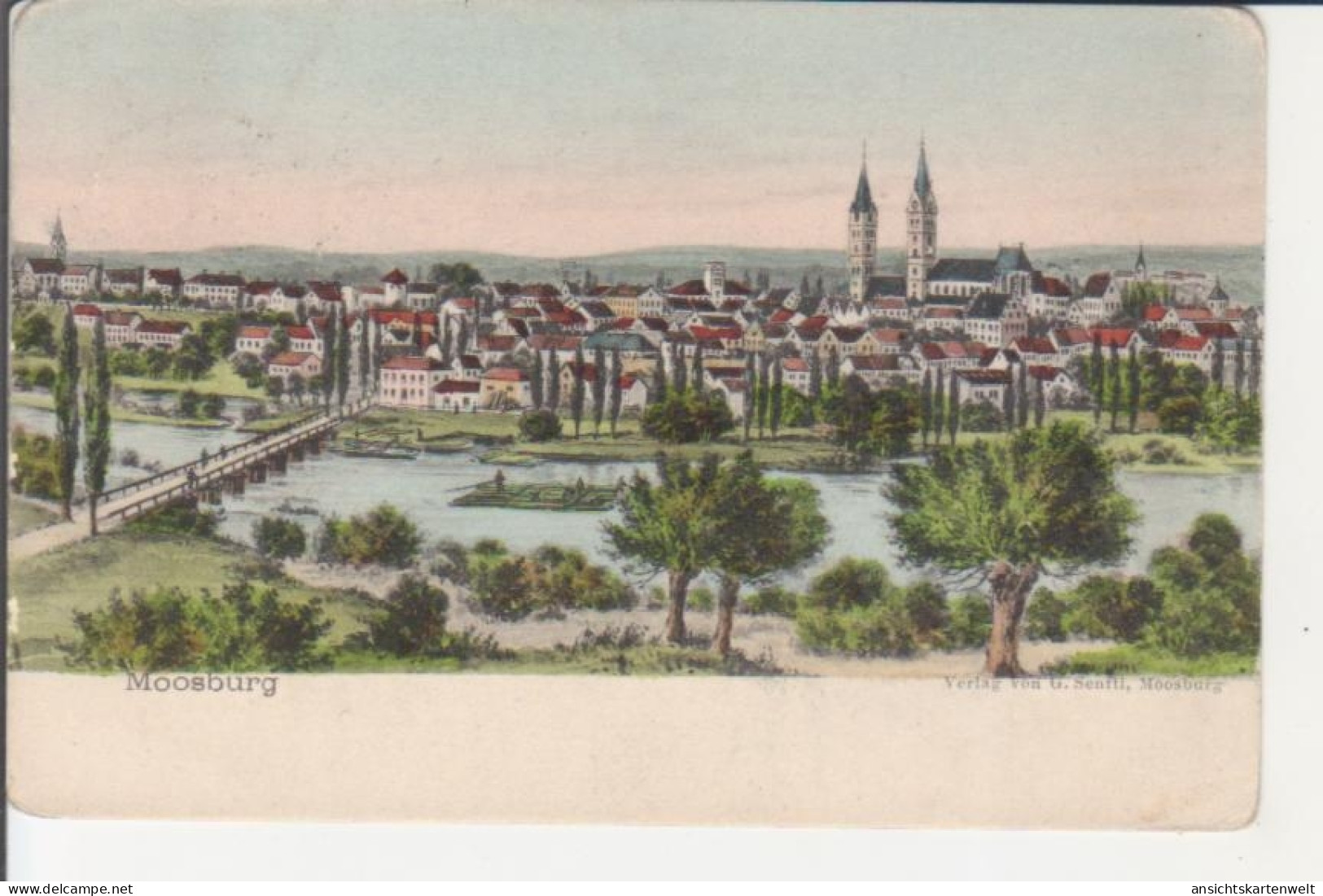 Moosburg - Panorama gl1908 #227.807