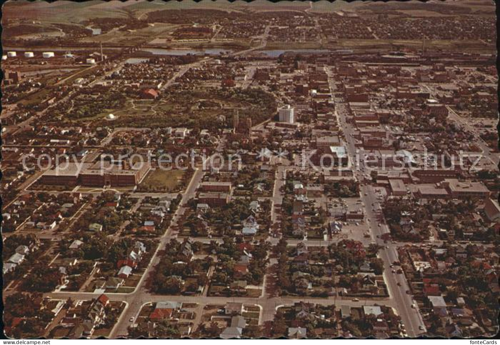 Moose Jaw Fliegeraufnahme Saskatchewan