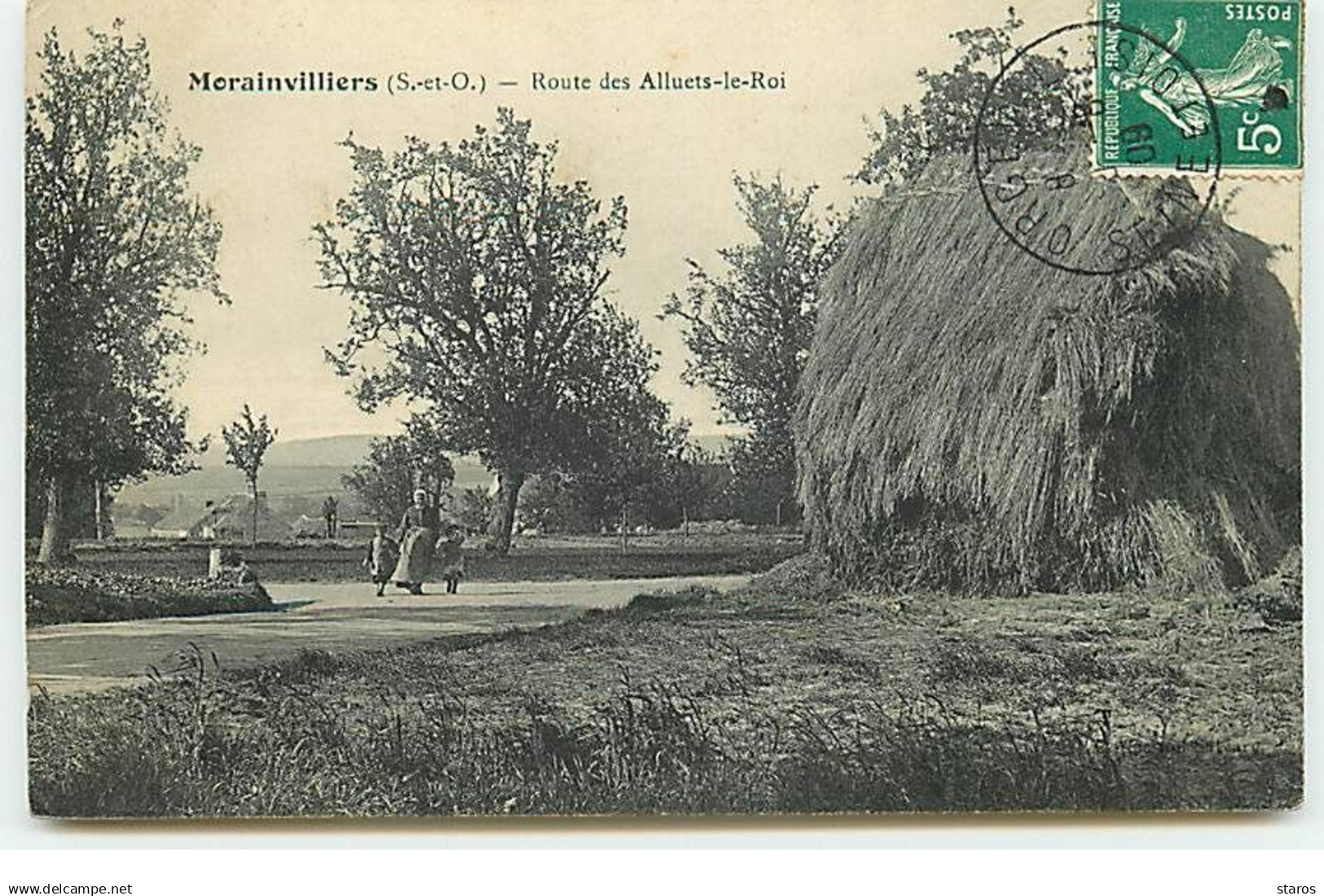 MORAINVILLIERS - Route des Alluets-le-Roi