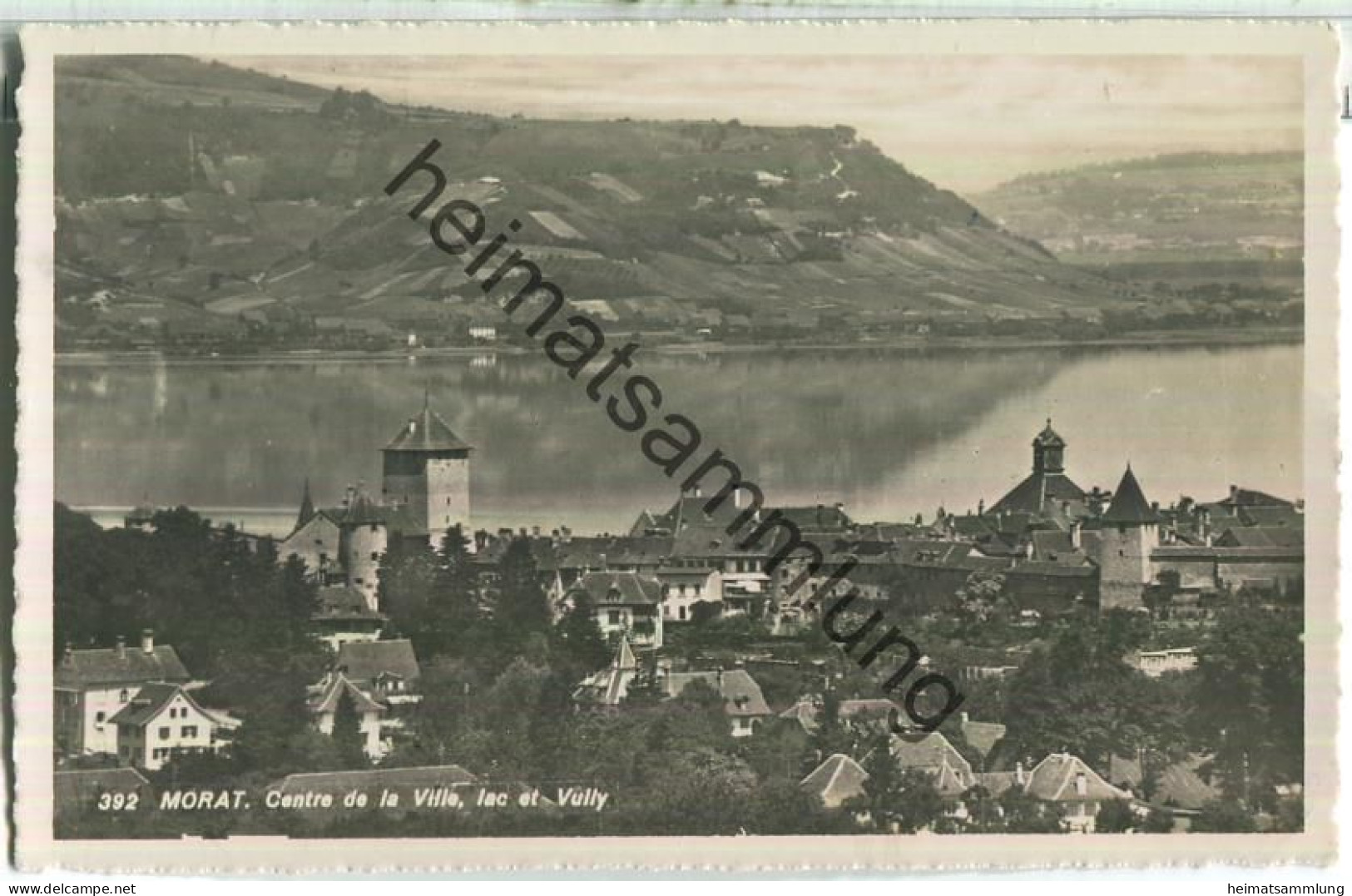 Morat - Centre de la Ville - Lac et Vully - Foto-Ansichtskarte - Edition Paul Savigny Lucens