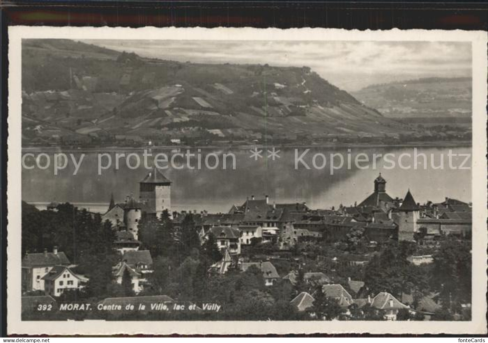 Morat Murten Centre de la Ville Lac et Vully