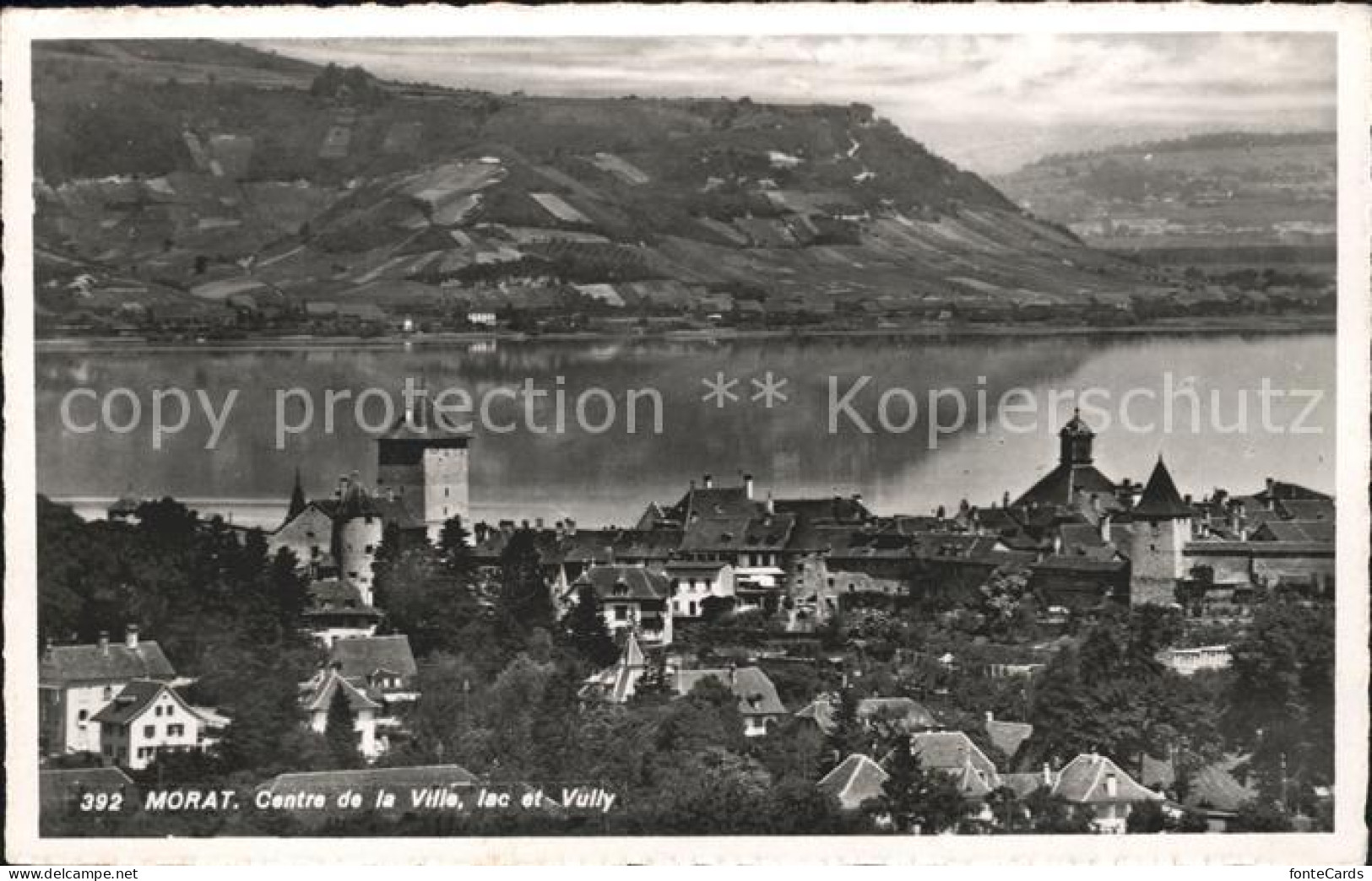 Morat Murten Centre de la Ville Lac et Vully