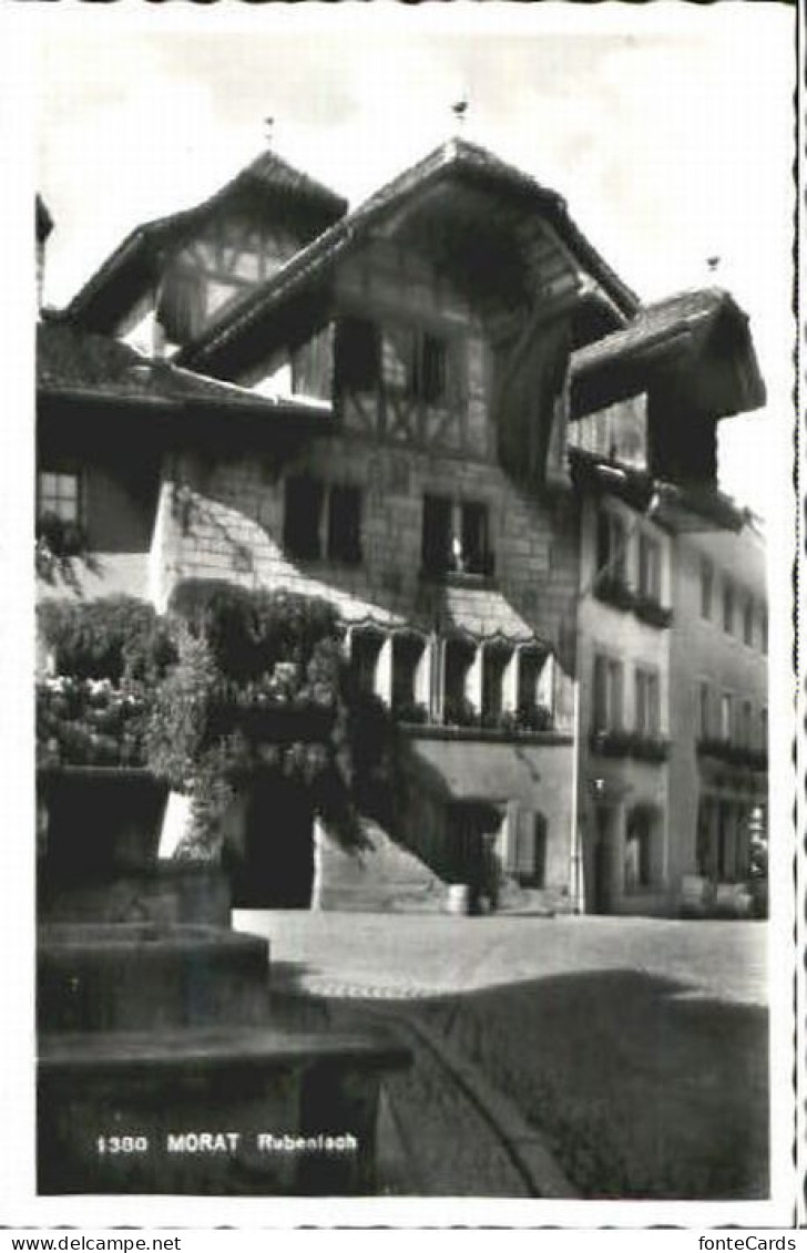 Morat Murten Morat Rubenloch ungelaufen ca. 1955