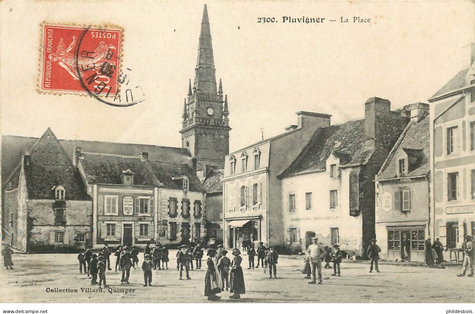 MORBIHAN  PLUVIGNER  la place