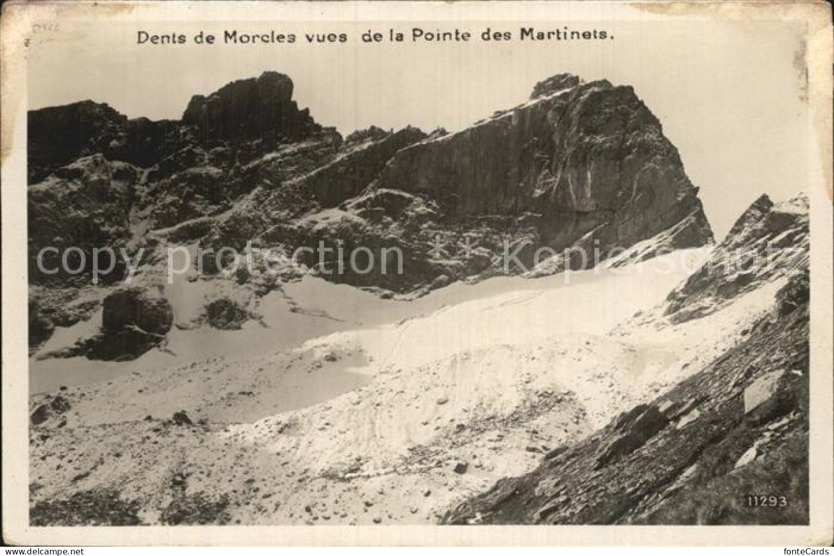 Morcles Dents de Morcles de la Pointe des Martinets
