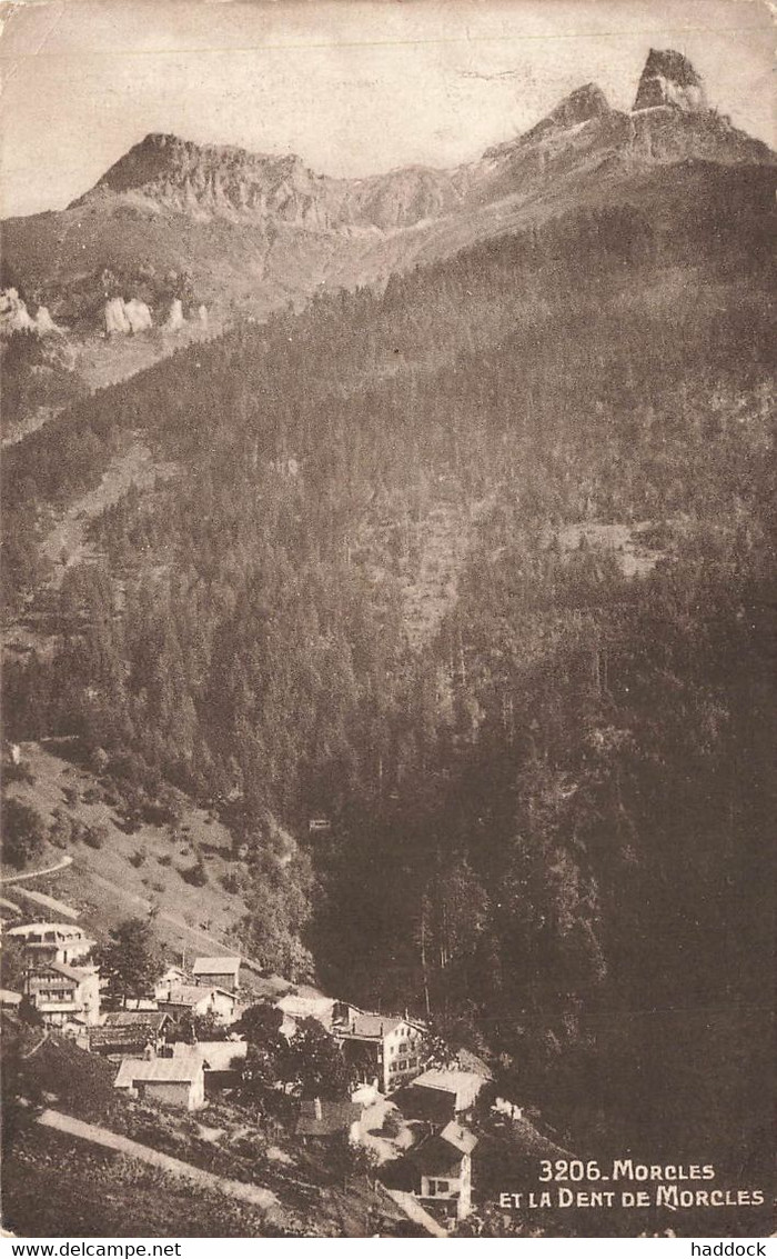 MORCLES ET LA DENT DE MORCLES