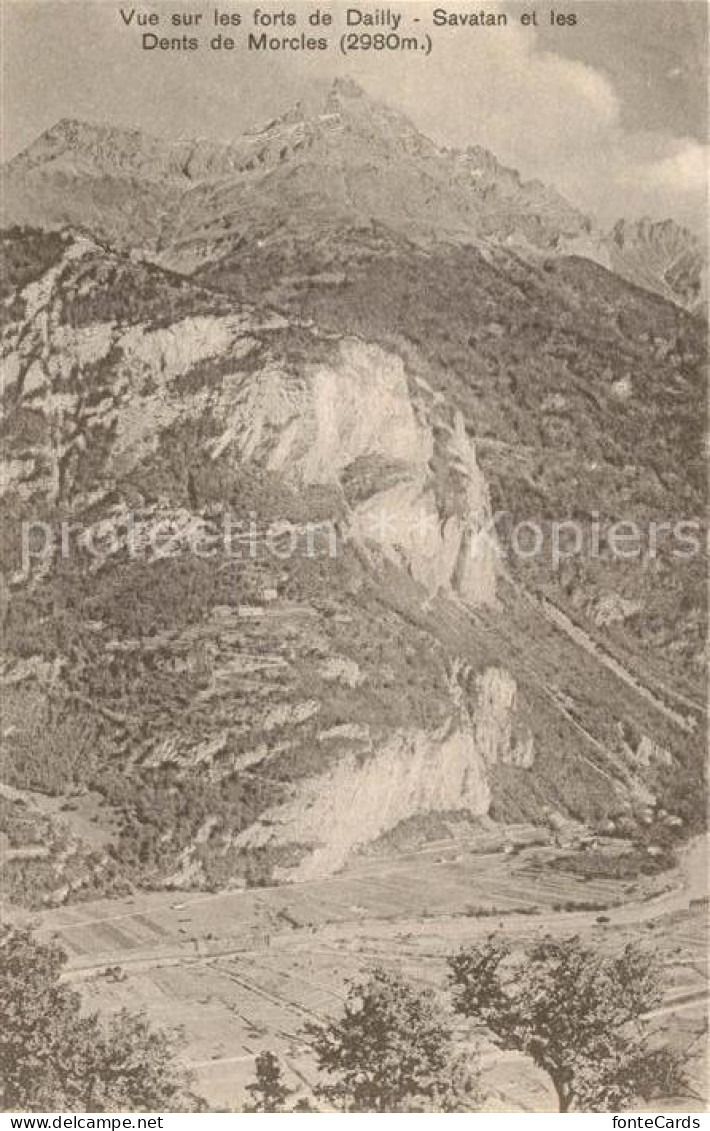 Morcles Forts de Dailly Dents de Morcles