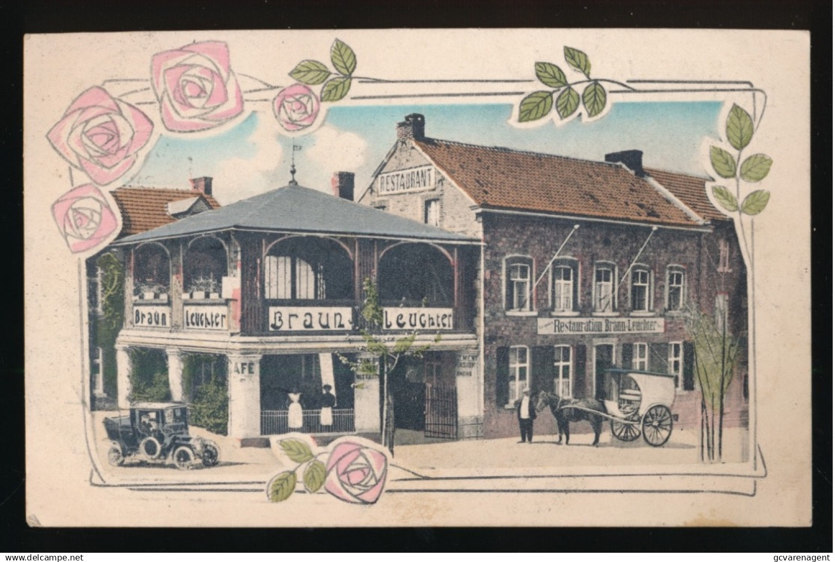 MORESNET (BELG) RESTAURANT  BRAUN LEUCHTER  MORESNET BELG AN DER KAPELLE